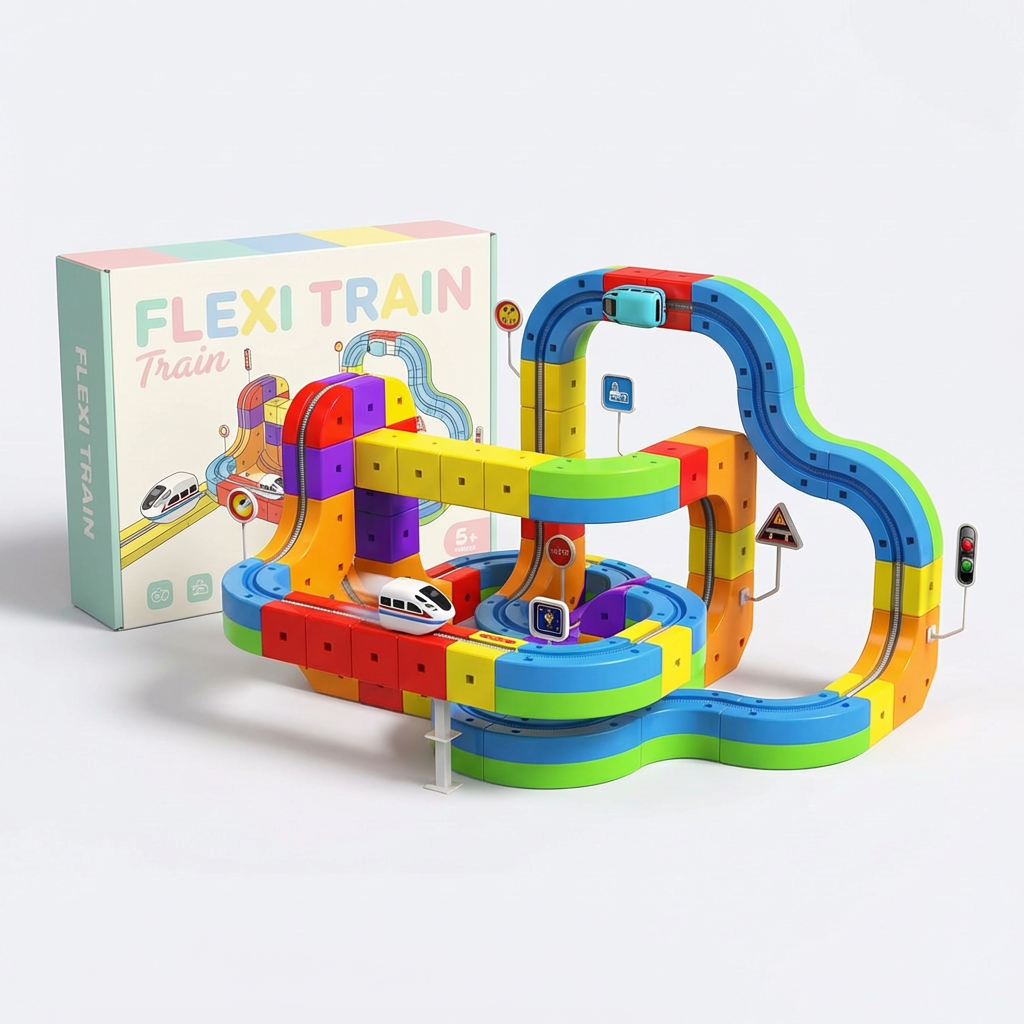 Flexi Train™ - Jeu créatif et logique